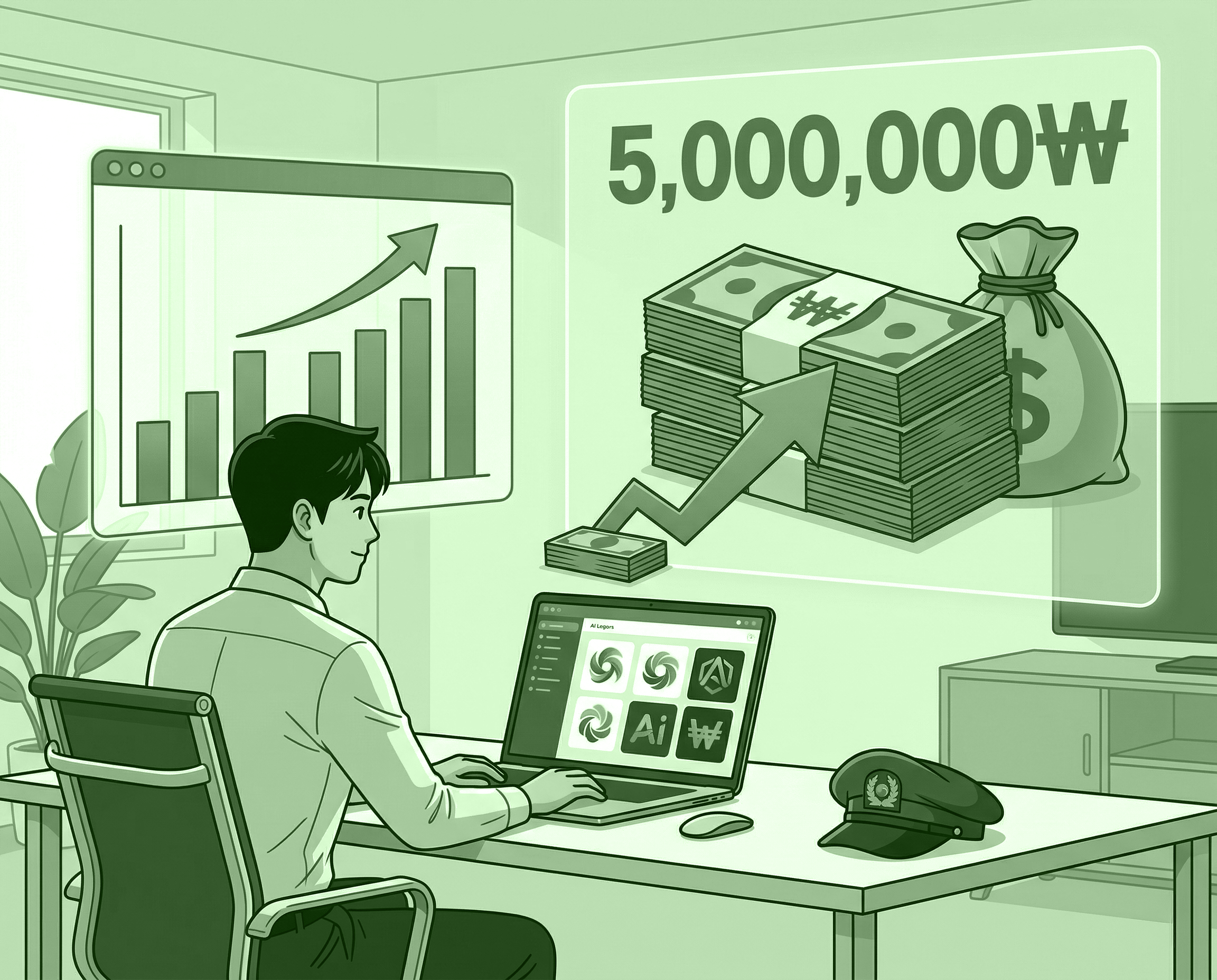 109,000원에서 매출 500만원까지