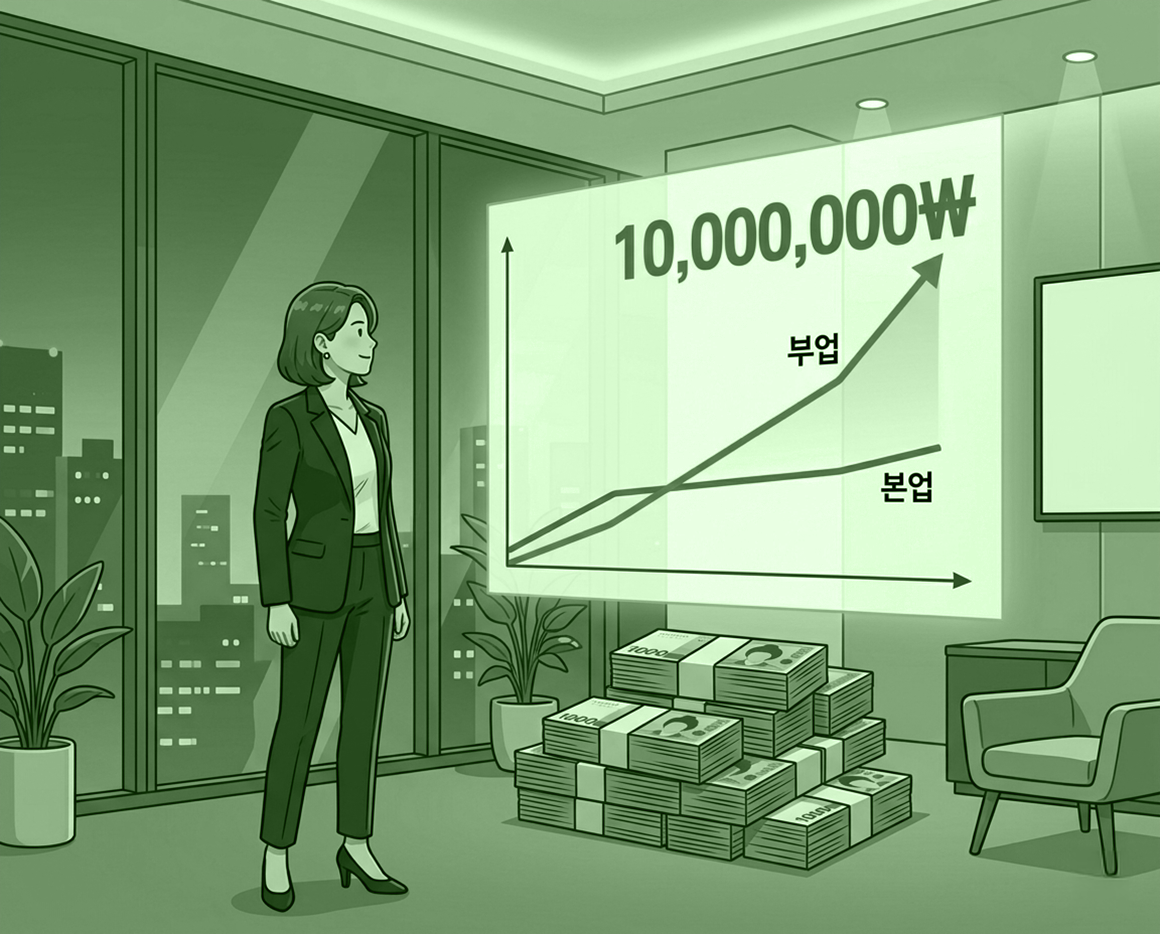 부업이 본업을 넘긴 날, 월 1000만원